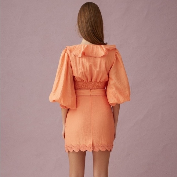 KEEPSAKE | GRAVITY SKIRT TERRACOTTA - Picture 3 of 9